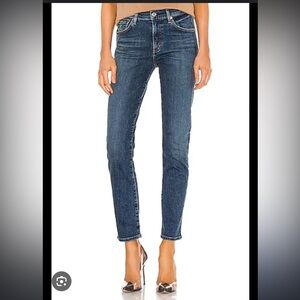 Citizen of Humanity Skyla Mid Rise Cigarette in charisma. Size 30